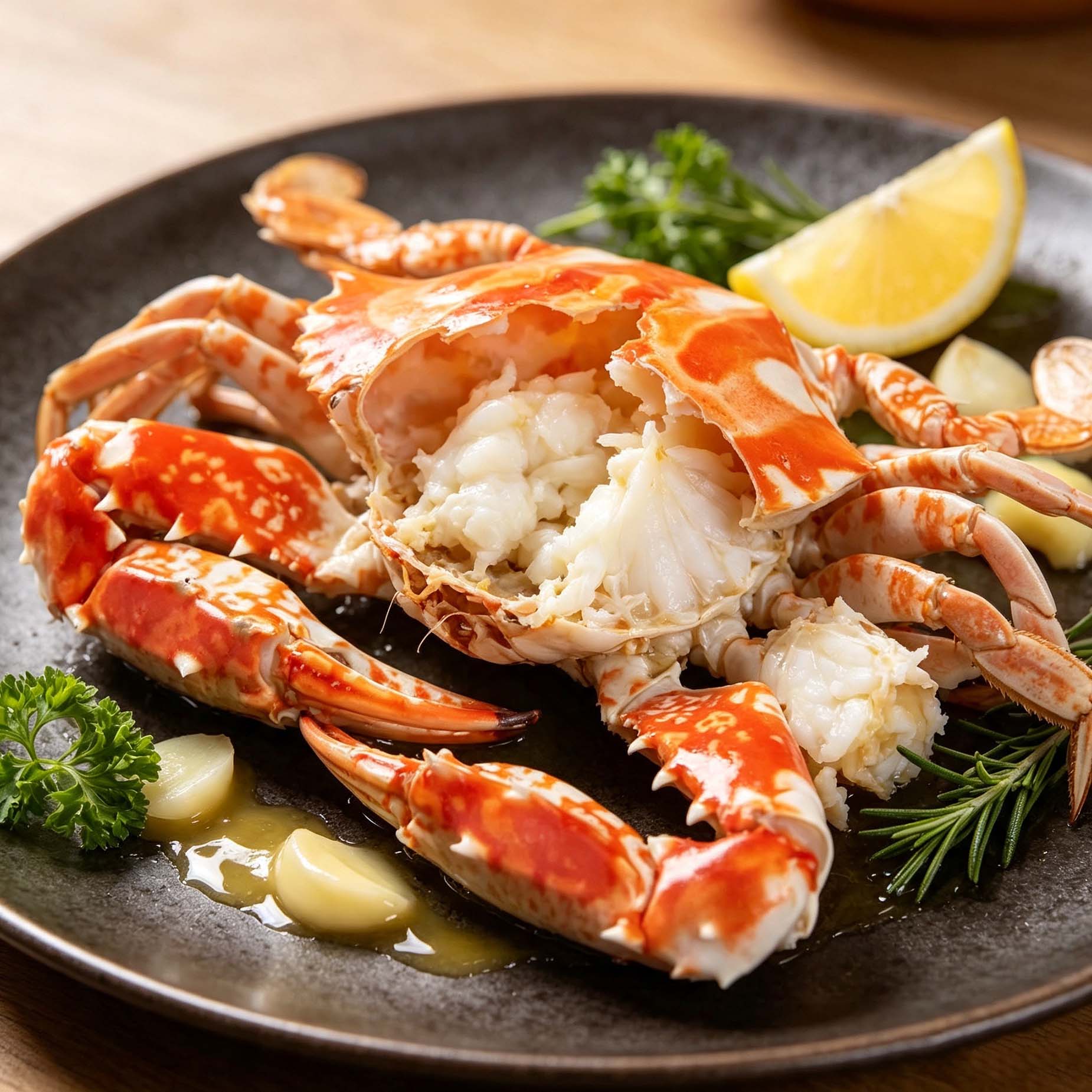 Frozen Cooked Deep Sea Crab
