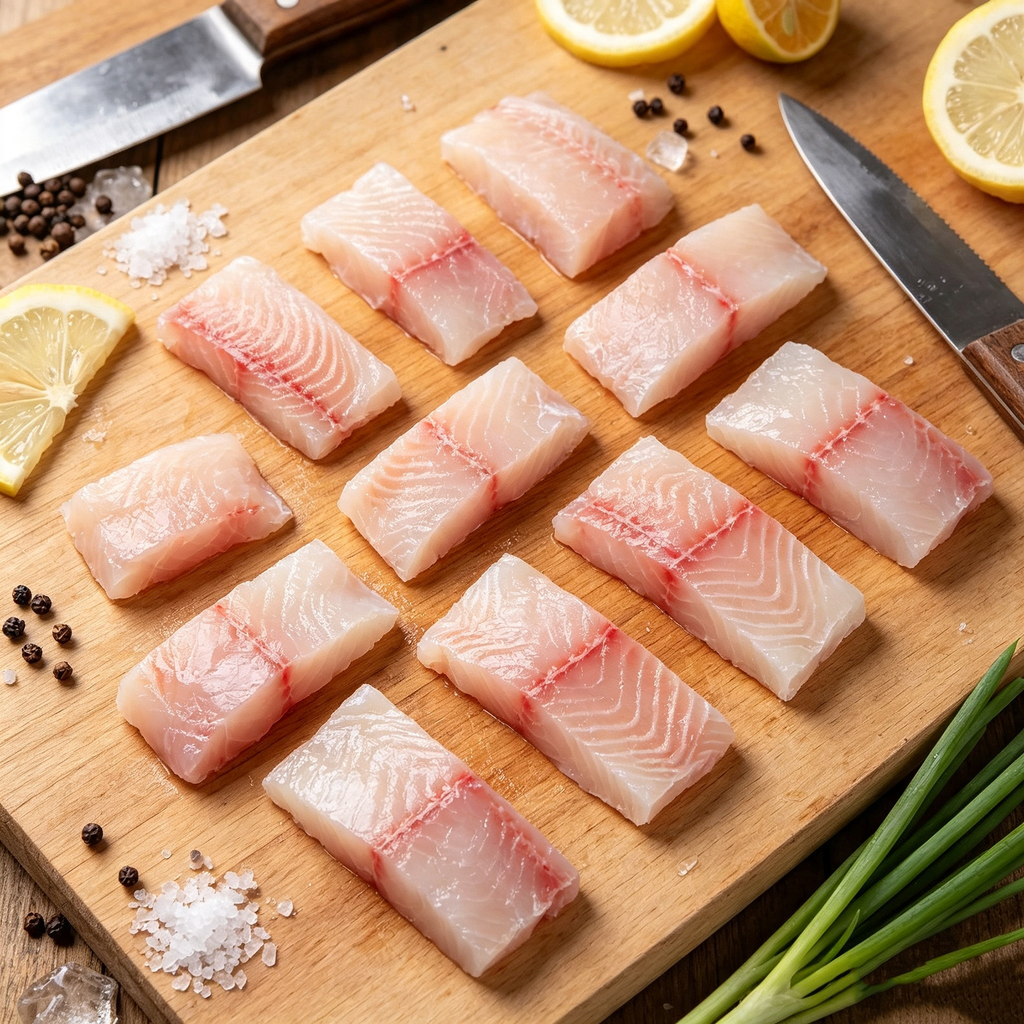 Frozen Boneless Salmon Fillet